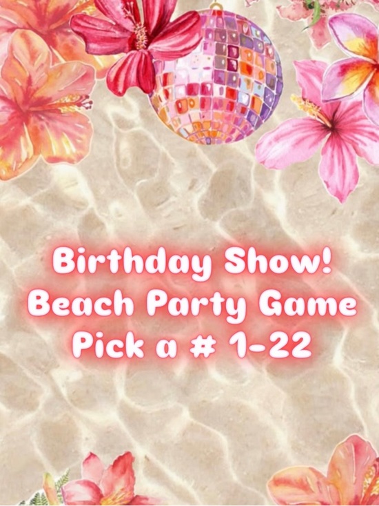 Handbags - BEACH PARTY GAME # 1-22🌺